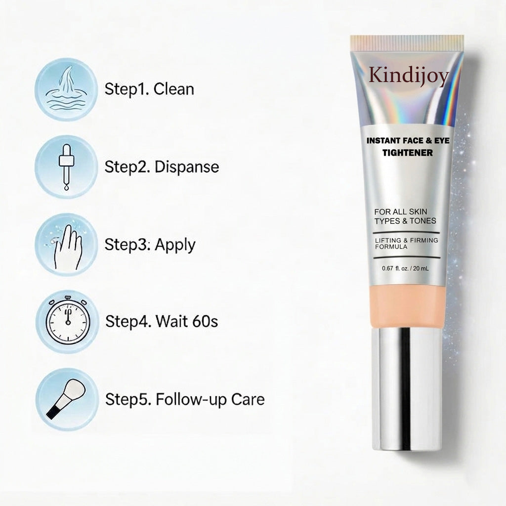 Kindijoy™ Instant Face Temporary Tightener – Instant visible results in 60 seconds