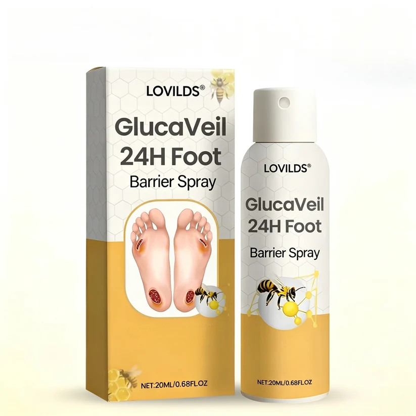 LOVILDS® GlucaVeil 24H Foot Barrier Spray