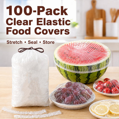 ⏳LAST DAY SALE ONLY $ 9.99!🔥Disposable Stretch Food Covers for Bowls & Plates