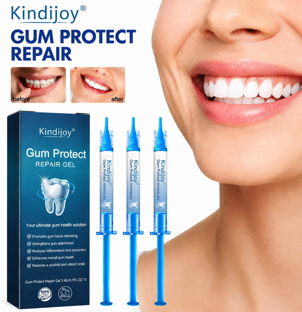 Aqurixx® Gum Protect Repair Gel