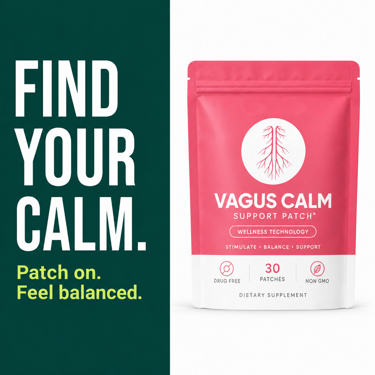 Kindijoy Vagus Calm Support Patch