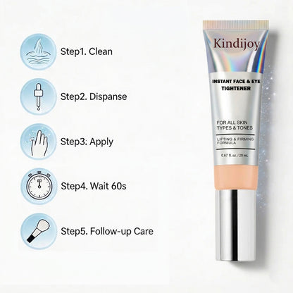 Kindijoy™ Instant Face Temporary Tightener – Instant visible results in 60 seconds