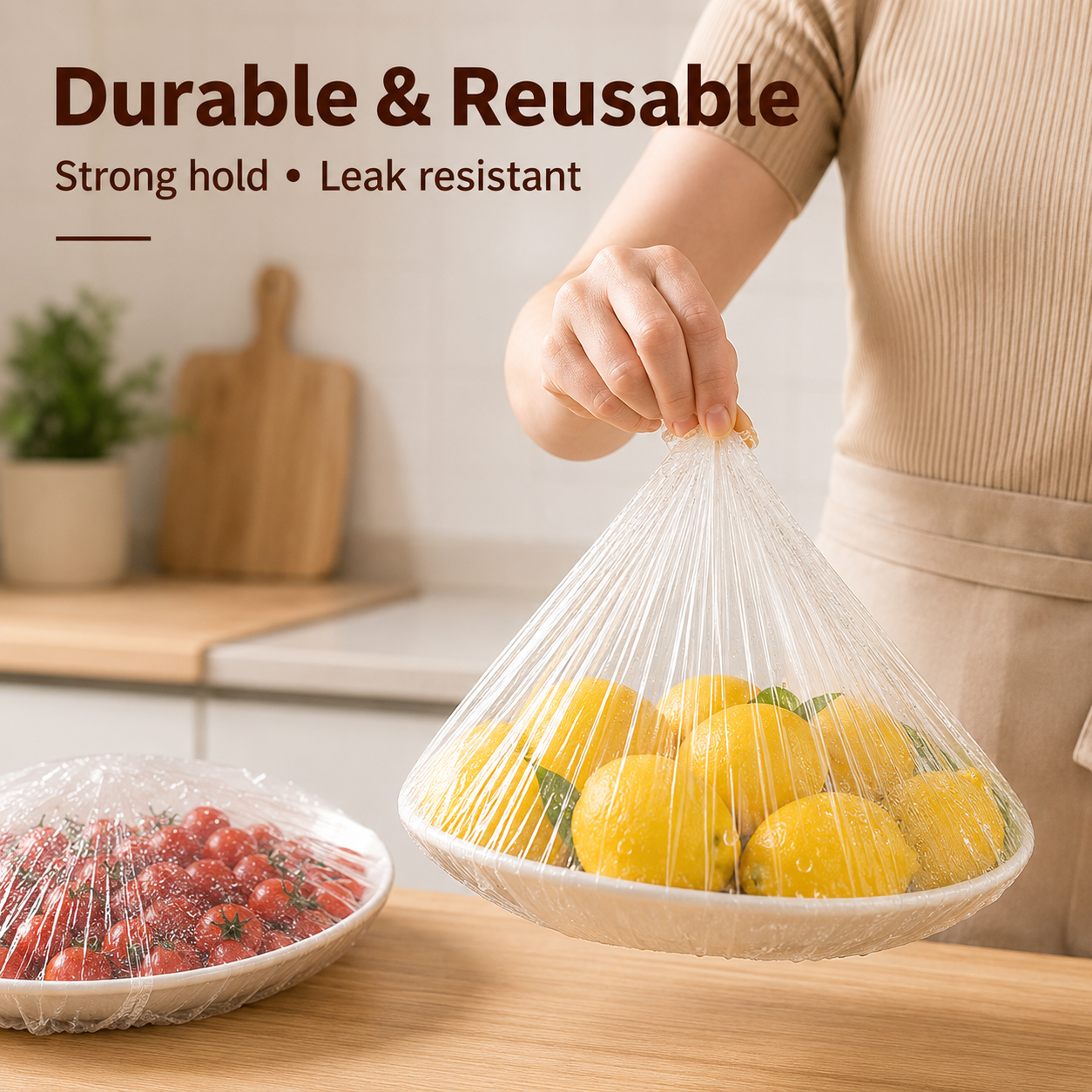 ⏳LAST DAY SALE ONLY $ 9.99!🔥Disposable Stretch Food Covers for Bowls & Plates