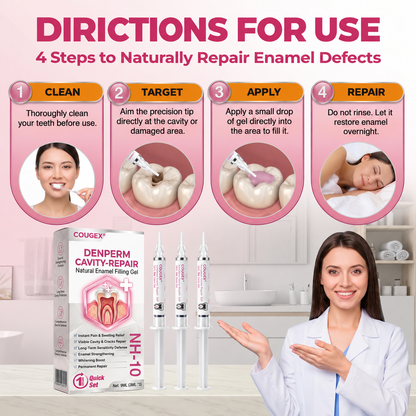 Cavity-Repair Natural Enamel Filling Gel
