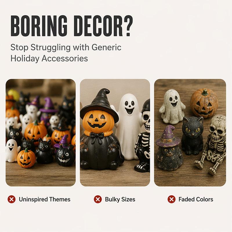 🎃 Spooky Devil Duck Decor | Halloween Mini