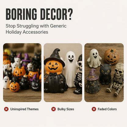🎃 Spooky Devil Duck Decor | Halloween Mini